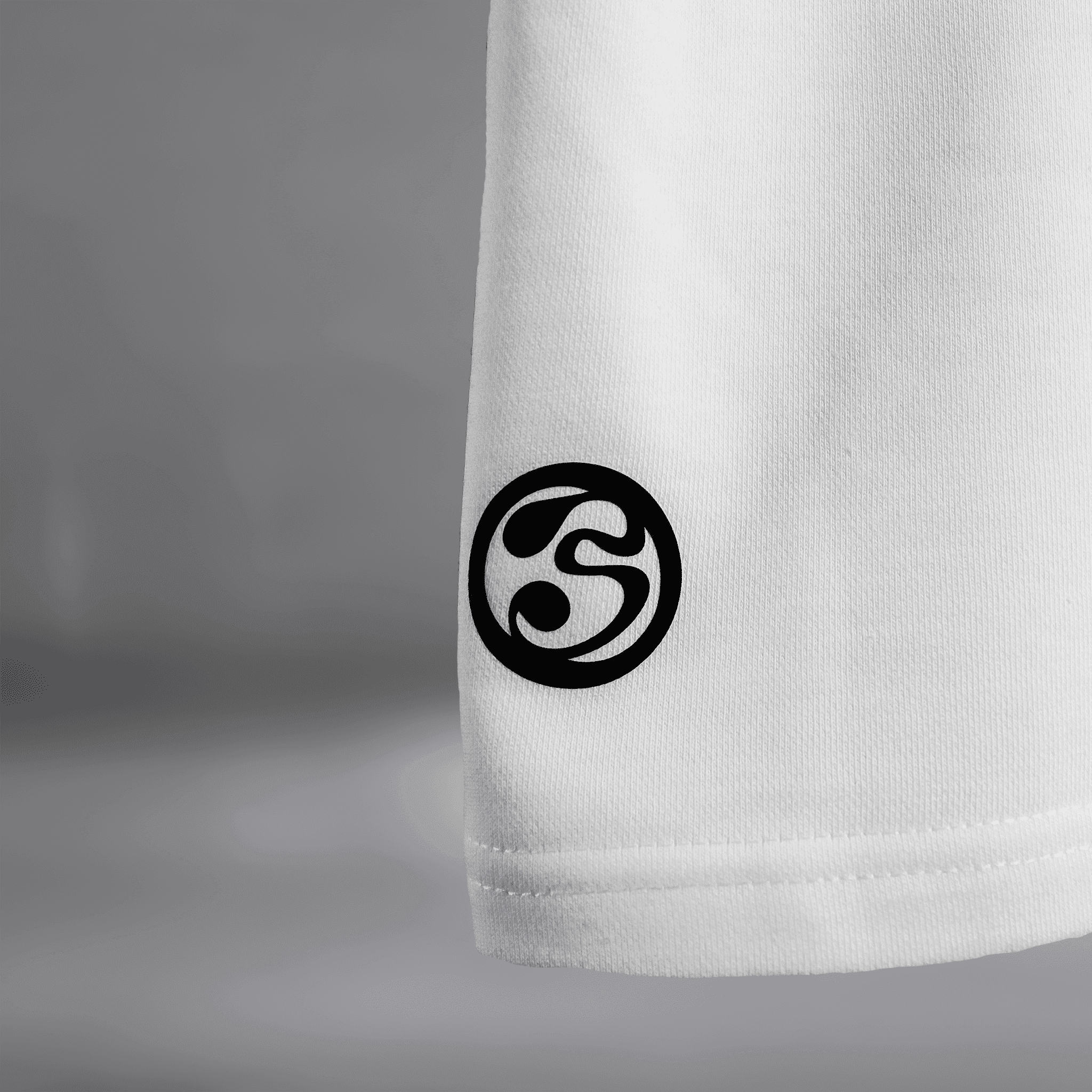 Fear Nothing " Lion white Blumun oversized (loose fit) drop shoulder t-shirt.