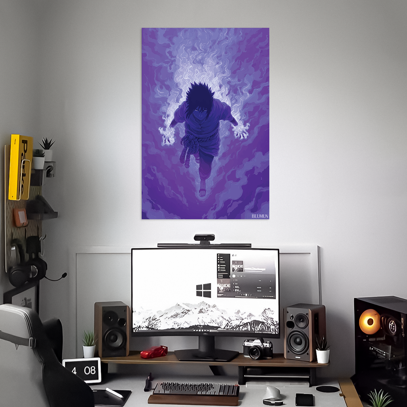 SASUKE UCHIHA POSTER | NARUTO POSTER | ANIME POSTERS