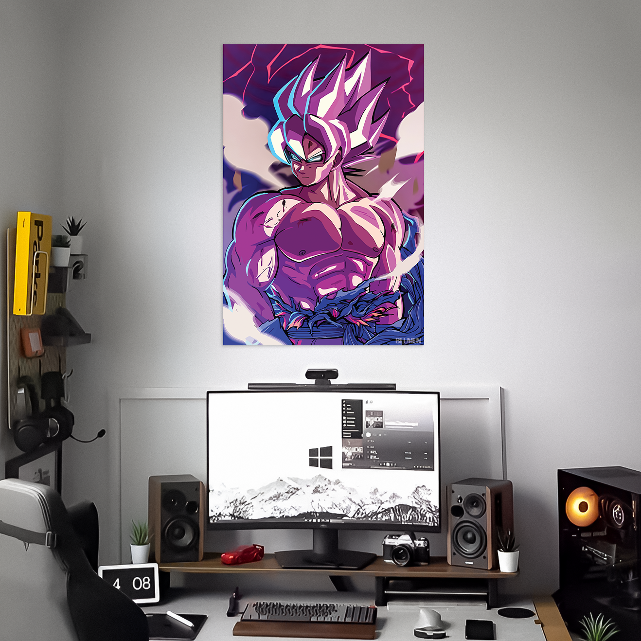 GOKU POSTER | DRAGON BALL Z POSTER | ANIME POSTERS