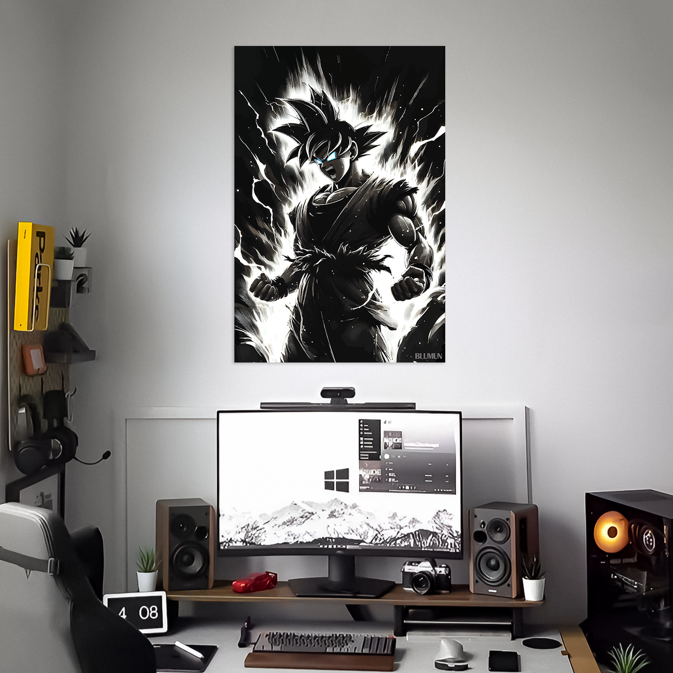 GOKU POSTER | DRAGON BALL Z POSTER | ANIME POSTERS