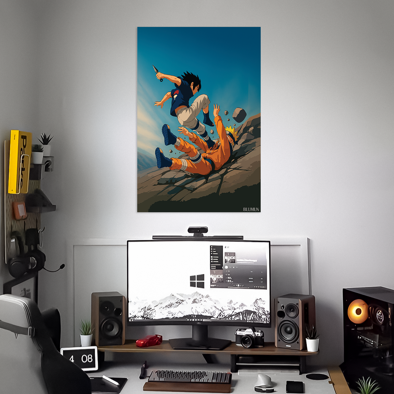 NARUTO & SASUKE POSTER | NARUTO POSTER | ANIME POSTERS