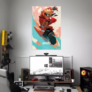 NARUTO UZUMAKI POSTER | NARUTO POSTER | ANIME POSTERS