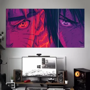 NARUTO & SASUKE POSTER | ANIME POSTERS | 3 PIECE SET