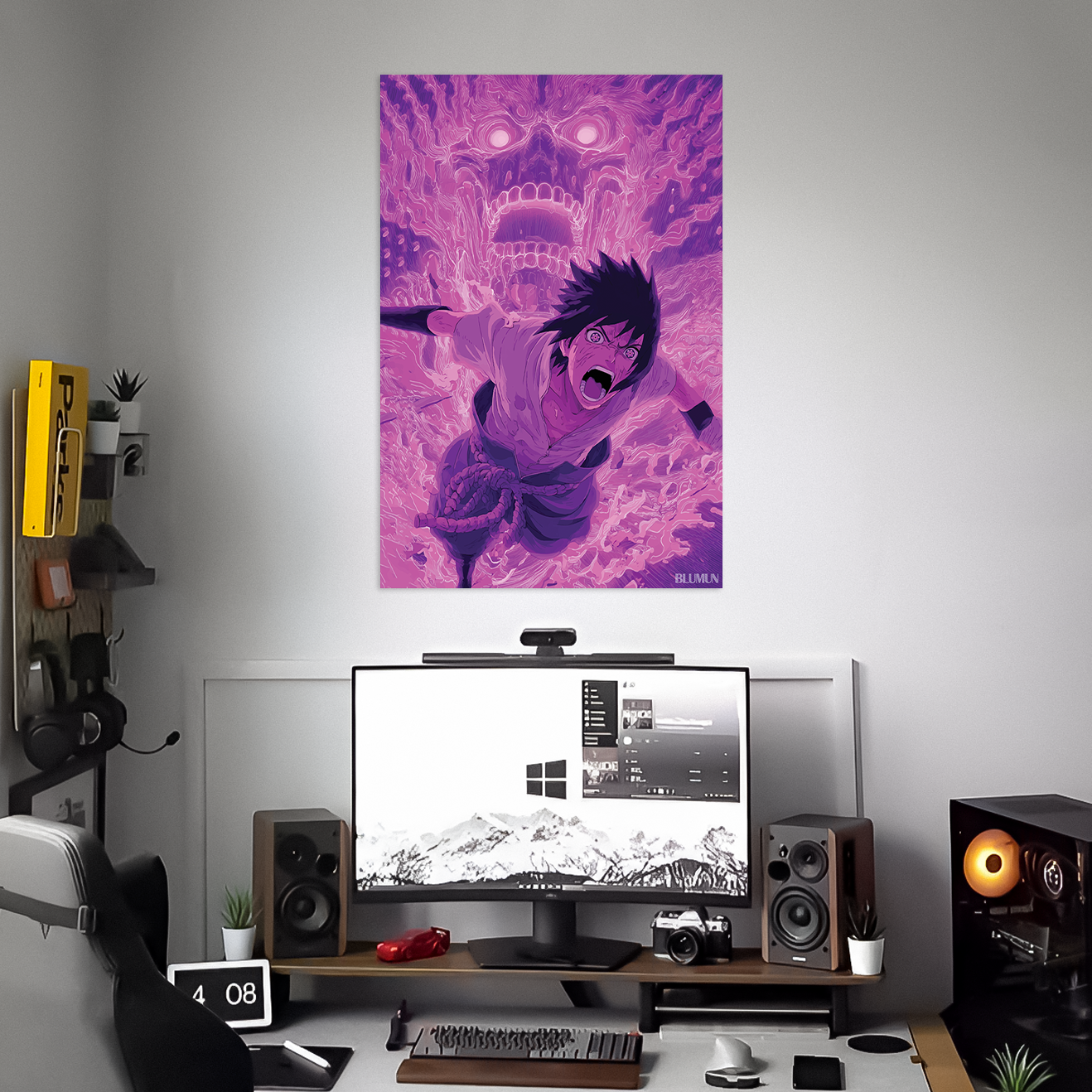 SASUKE UCHIHA POSTER | NARUTO POSTER | ANIME POSTERS