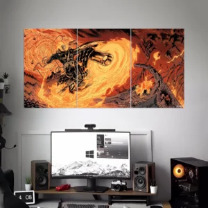 GHOST RIDER POSTER | MARVEL POSTERS | 3 PIECE SET
