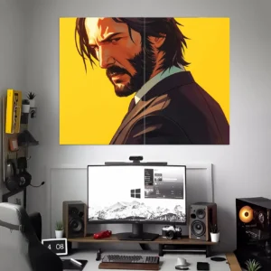 JOHN WICK POSTER | MOVIE POSTERS | 2 PIECE SET