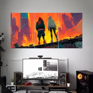 MILES MORALES POSTER | SPIDERMAN POSTER | MARVEL POSTERS | 3 PIECE SET