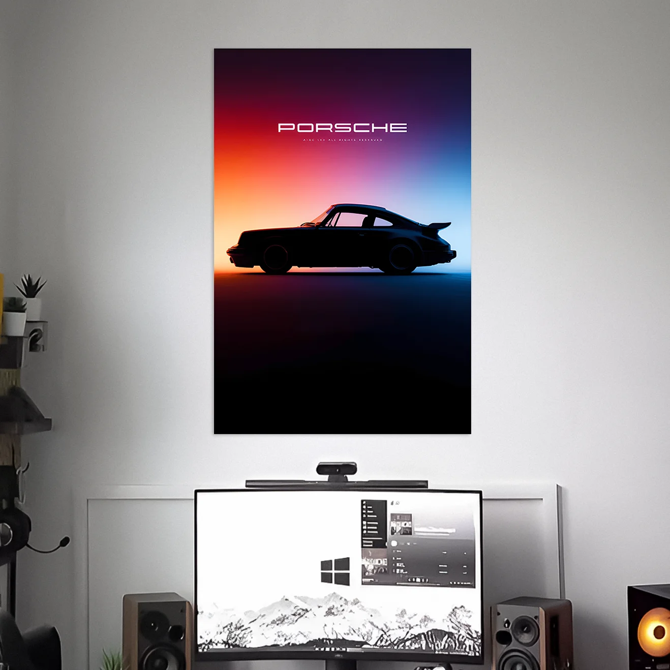 PORSCHE 911 POSTER | CAR POSTERS
