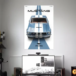 FORD MUSTANG POSTER | CAR POSTERS