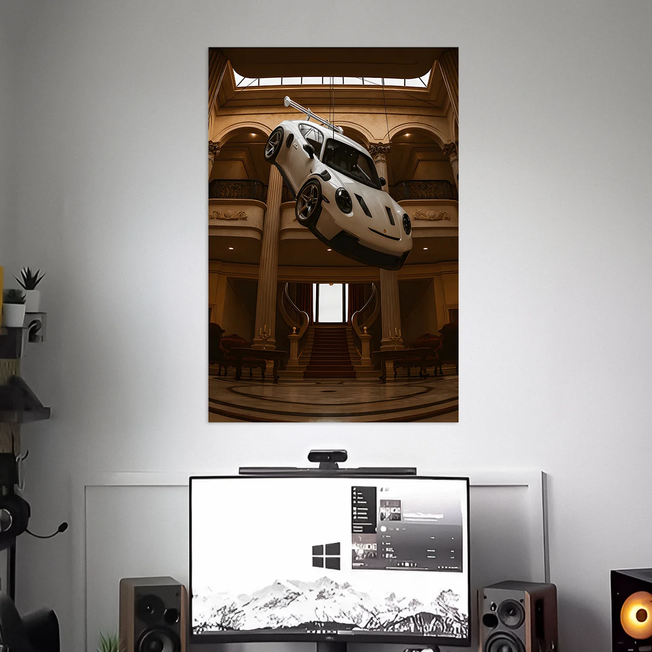 PORSCHE 911 GT3 RS POSTER | CAR POSTERS | HANGING CAR POSTER