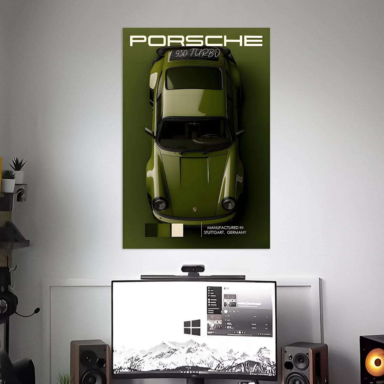 PORSCHE 911 TURBO POSTER | CAR POSTERS