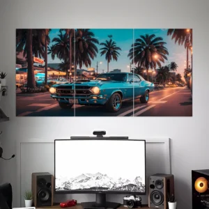 FORD MUSTANG 69 POSTER | CAR POSTER | 3 PIECE SET