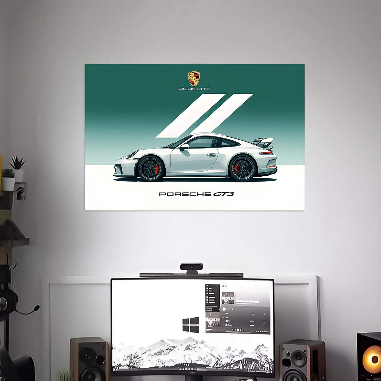 PORSCHE GT3 POSTER | CAR POSTERS