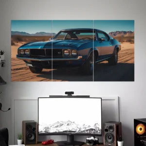 FORD MUSTANG 69 POSTER | CAR POSTERS | 3 PIECE SET