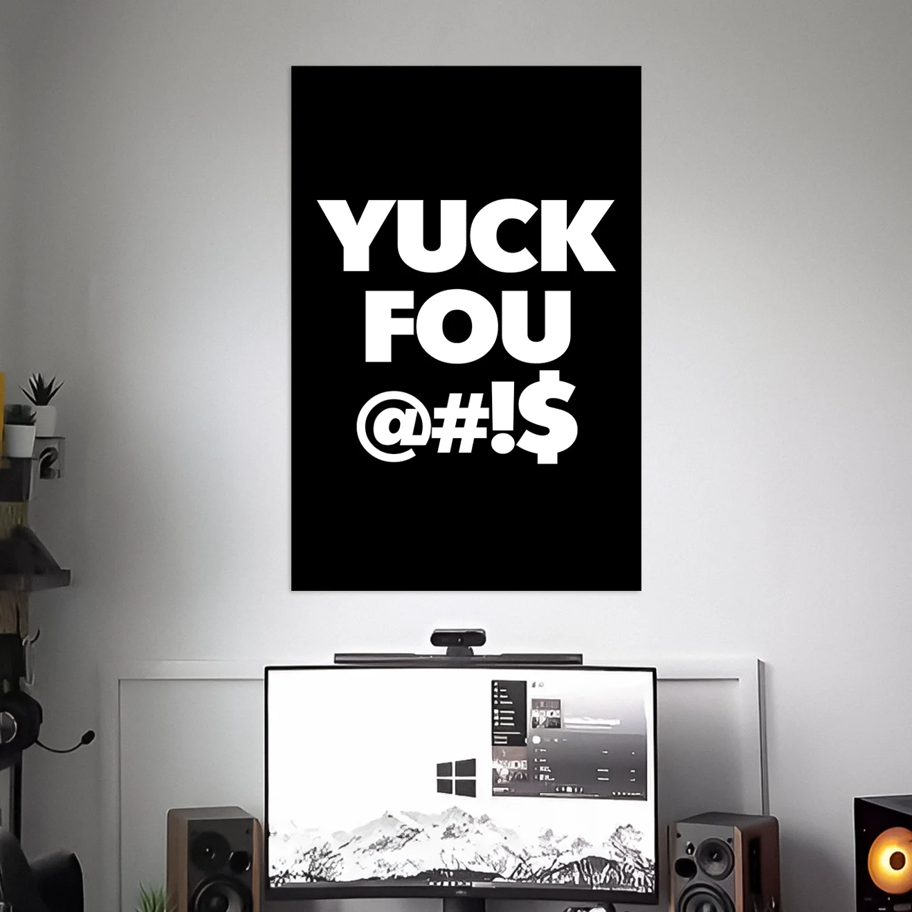 YUCK FOU POSTER | TEXTS POSTERS | AESTHETIC POSTERS