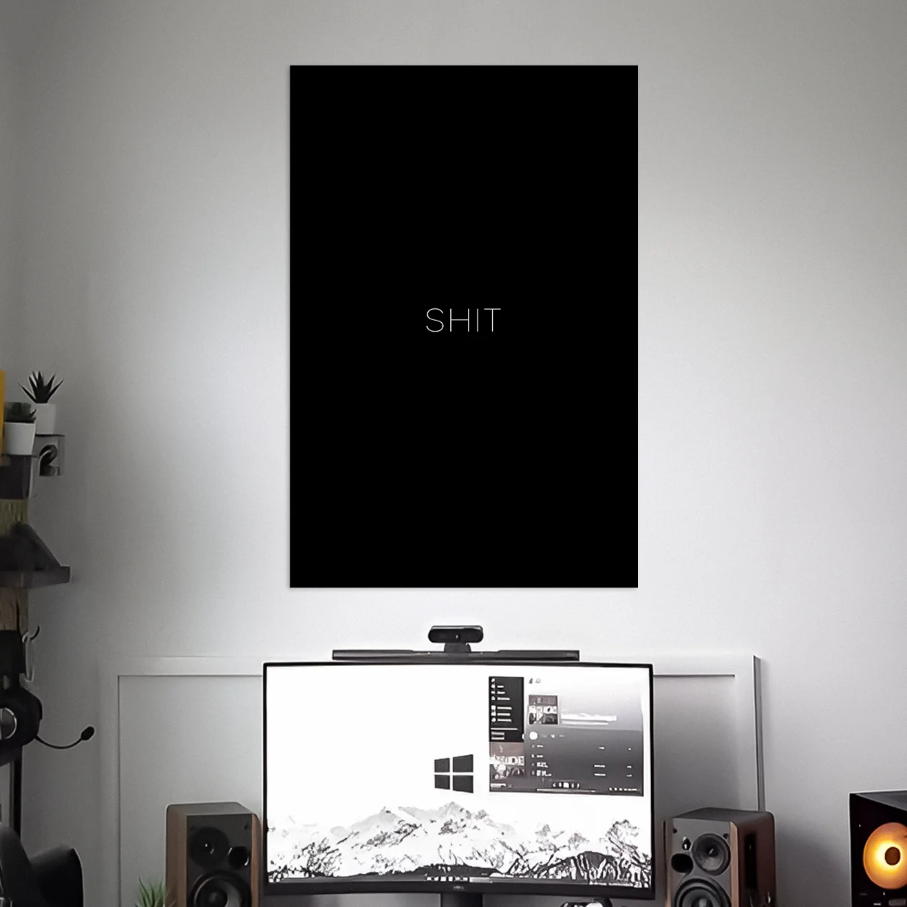 SHIT POSTER (NO PUN INTENDED) | TEXTS POSTERS | AESTHETIC POSTERS